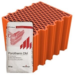 porotherm 38 x-therm rapid tégla